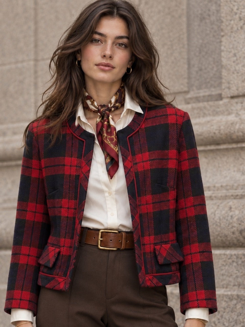 Vintage Pendleton 60s 70s Virgin Wool Buffalo Plaid Jacket L USA Heritage